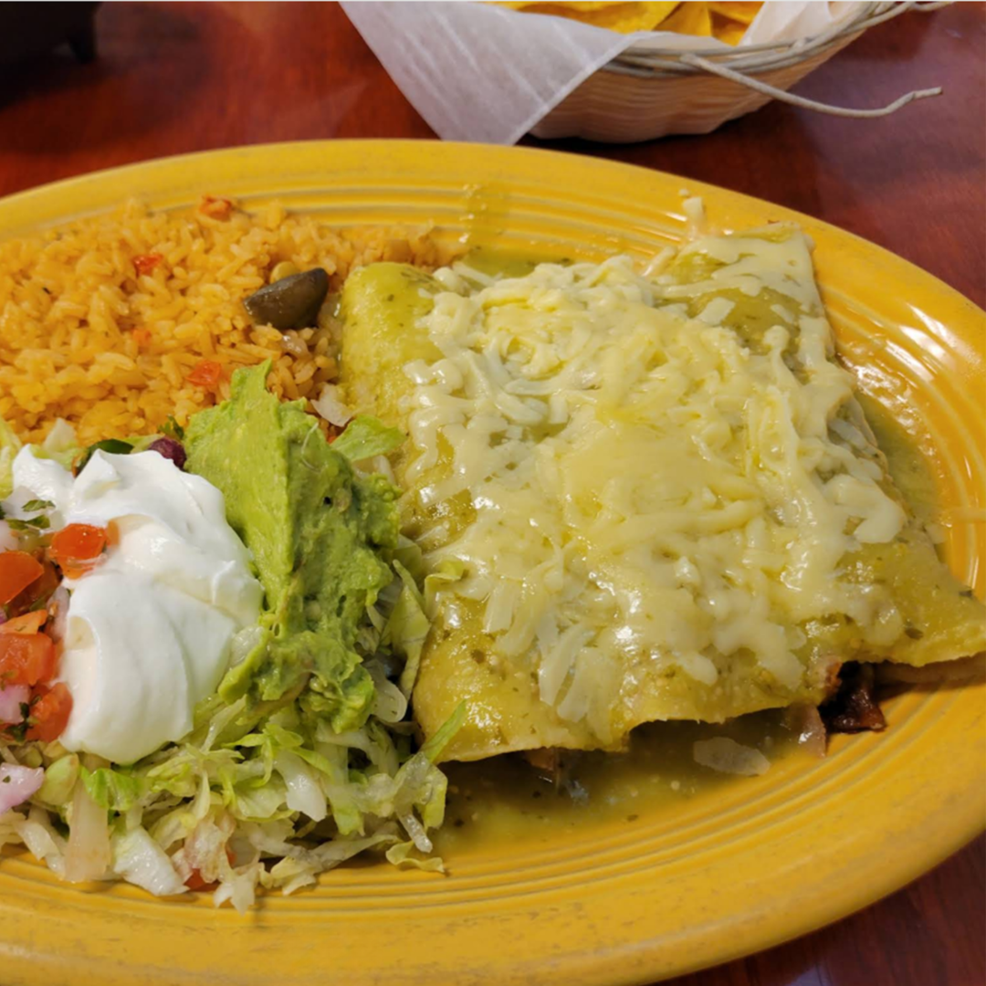 enchiladas verde